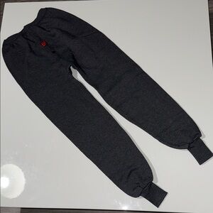 & Other Stories Dark Charcoal Gray Jogger Sweatpants